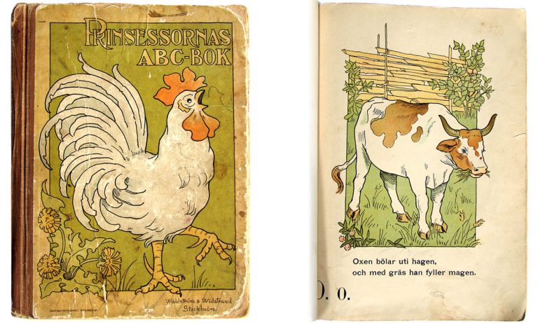 Vintage ABC-bok från 1903