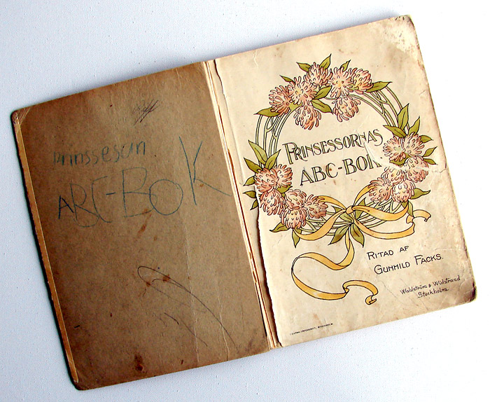 ABC-bok ritad av Gunhild Facks, utkom 1903